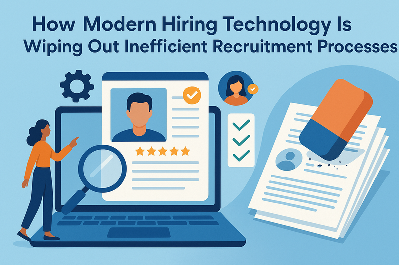 How Modern Hiring Technology Is Wiping Out Inefficient Recruitment Processes post image